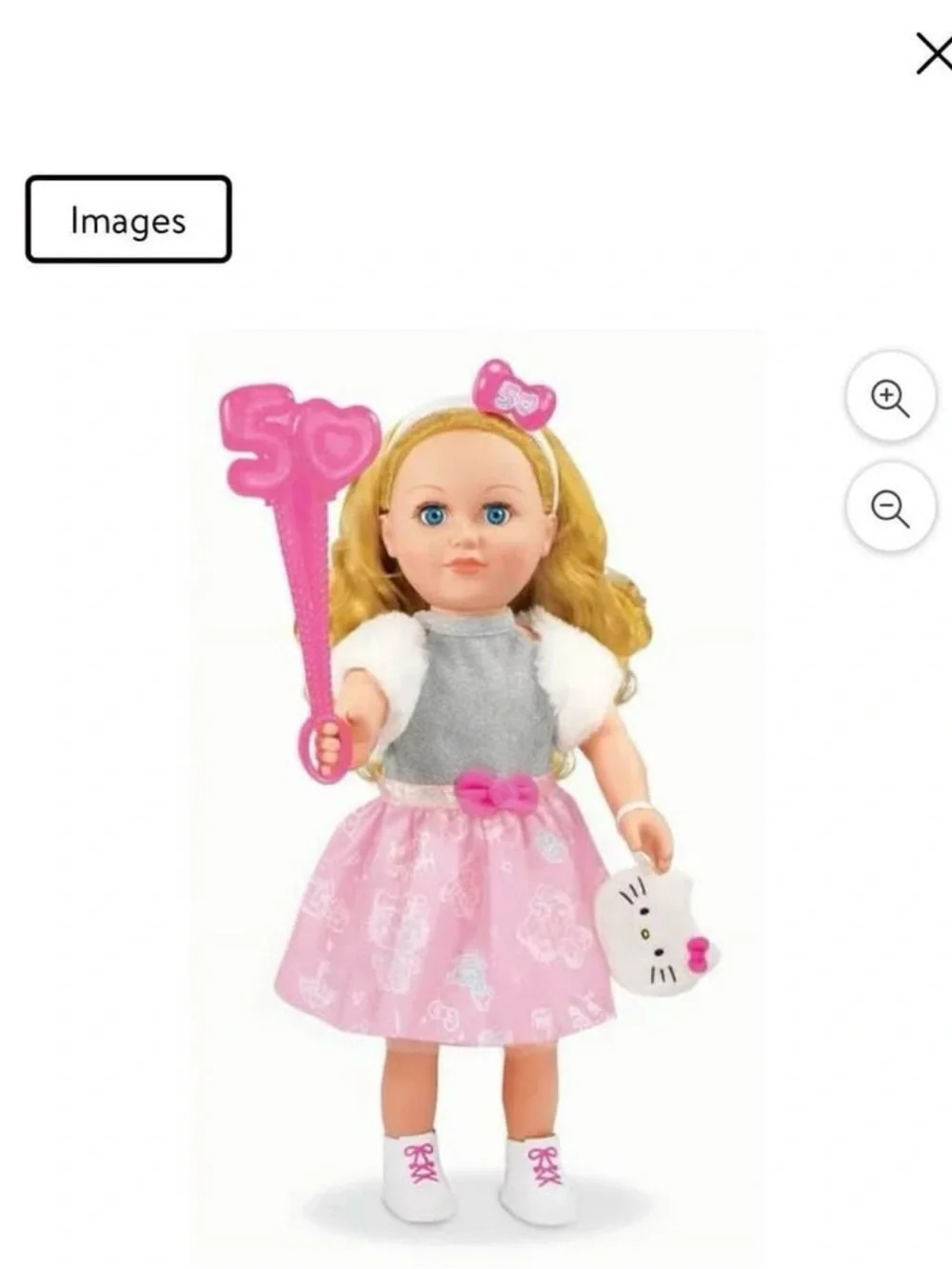 My Life As Hello Kitty 50th Anniversary Doll Blonde 18” New in Box